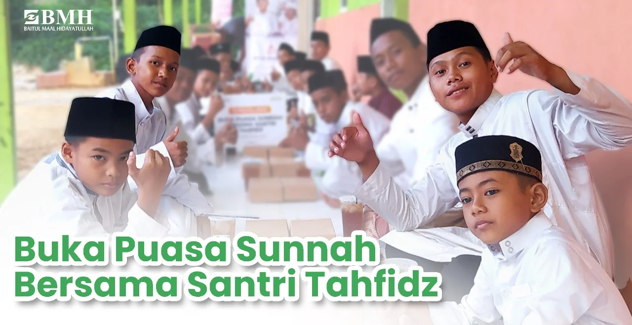 Buka Puasa Santri Tahfiz Terlaksana Sukses